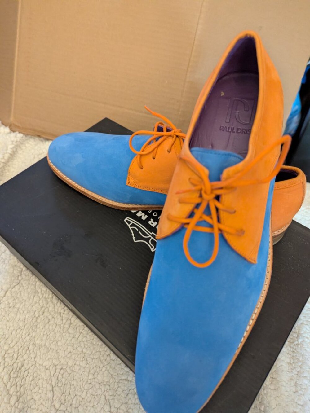 PAUL DRISH Men's Sude Shoes Size 9.5
